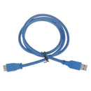 1M High Speed USB 3.0 A Male AM to Micro B USB 3.0 Micro B Male CablOZ