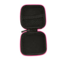 Mini Box Case Storage Bag Pouch for Earphone Headphone Earbuds Pink