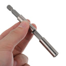 10Pcs 60mm Magnetic Screwdriver Extension Bit Tips Kit Holder 1/4" Hex Shank #