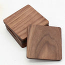 Wood Mat Coffee Home Drink Wood Coasters Coasters Square A4C4