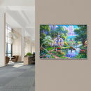Hut 5D Full Round Diamond Painting DIY Cross Stitch Embroidery (LD357)