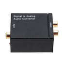 Digital to Analog Audio Converter Optical Toslink Coaxial to RCA Adapter