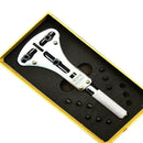 Three-jaw Open Adjustable Watch Repair Tool Kit Wrench Screw Cover Remov YTW