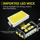 2PCS T15 921 912 W16W LED Backup Reverse Light Bulbs No Error Canbus 6000K White