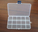15Cells Plastic Storage Box Case For Sewing Bobbins Spools Organisers Contain JR