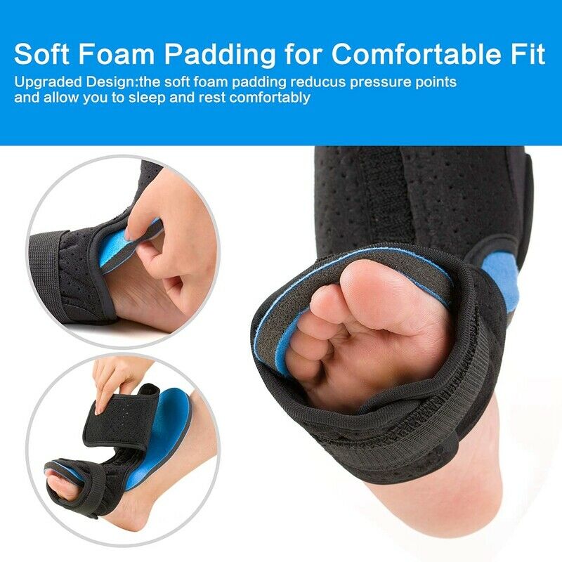 Plantar Fasciitis Night Splint Foot Orthotic Supports Kits Adjustable Foot  Q7K4
