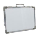 Universal Dry Erase Board, 30x40cm, White, Aluminum Alloy Frame, Foladable
