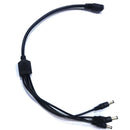 DC 1 Female to 4 Male Power Splitter Cable Y Adapter for CCTV SP