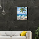 DIY Full Square Drill Cross Stitch Relaxing Beach Mosaic Diamond Painting
