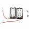 1set of 2 Zebra Faced Humbucker Double Coil Pickups Electric Guitar