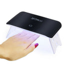 24W Nail Dryer LED UV Lamp Micro USB Gel Varnish Curing Machine For Home Use Hn