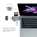 Micro USB 2.0 Type C to TF Memory Card Adapter OTG Smart Memory Card Reader