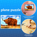 Kids Puzzles 1000 Pieces Yak Animal Picture Jigsaw Adults Educational Toys