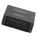 High Quality 21-pin SCART Coupler Joiner Adapter, F/F Sockets Joint Connector