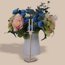 Natural 1-20 Free Standing Wooden Table Numbers with Heart Base Party Decor