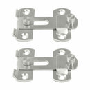 2 Sets Latch Entrance Long Lever Door Bolt Latch Slide Catch Lock Safe Sta ZGB