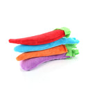 Cute Pet Vegetable Shaped Teeth Grinding Toys Cat Plush Chewing Bite Toys A