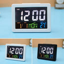Digital Led Clock Lcd Display Desktop Electronic Alarm Clock Gift Multifunc