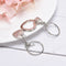 2Pcs Novelty Fashion Love Heart Keyring Couple Keychain Key Ring Gift