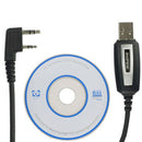2Pin USB Programing Cable Program & Software CD for Baofeng UV-5R BF-888S Radio