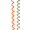 12pcs Plastic Spiral Key Chain Stretchable String Keyring Key  Craft