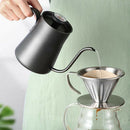 Gooseneck Coffee Kettle Hand Drip Integrated Thermometer Pour Over Kettle 400ml