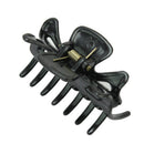 12Pcs Salon Hairdressers Hairdressing Black Plastic Hair Claw Section Clip Clamp