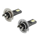 Pair H7 3030 24W 12-LED Conversion Kit 6500K Car Bulb Fog Driving Light