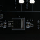 Black Metal Cased CY B+M Socket 2 M.2 NGFF (SATA) SSD to 2.5 SATA Adapter
