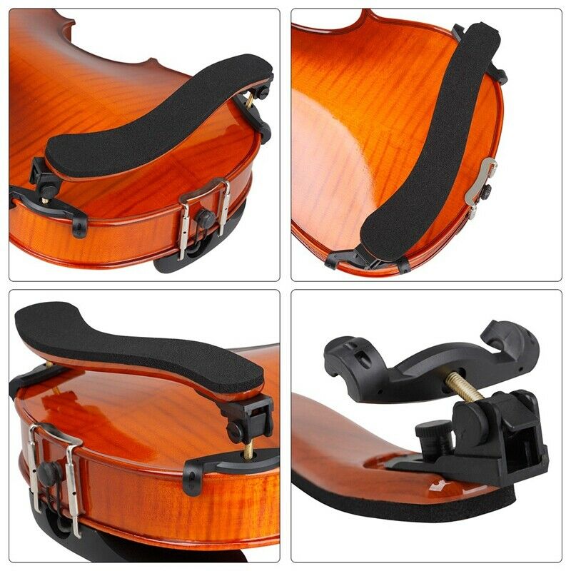 Violin Shoulder Rest Support Professional 1/4 1/2 Full Size Adjustable Mapl