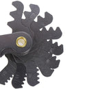 40pcs Thread Measuring Gage 60 Degree Whitworth Metric Screw Thread Pitch Ga Gw