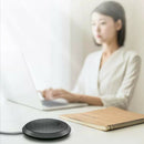 Black USB Conference Computer Laptop Microphone Stereo Condenser Speech Mic