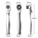 Mini 1/4" 72T Ratchet Hexagon Wrench Quick Release Socket wrench Tool J!e
