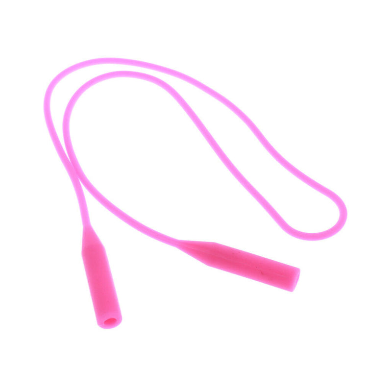 Silicone Eyeglasses Strap Glasses Sunglasses Sports Band Cord Holder Pink
