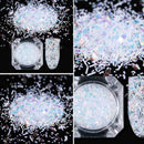 Nail Art Glitter Powder Dust UV Gel Acrylic Powder Nails Sequins Christmas E4N1