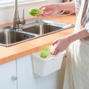 Kitchen Hanging Trash Can Door Bathroom Without Cover Household Plastic Sto