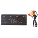 4 Way Input 1 Out AV S-Video Audio AV Signal Switcher TV Game Splitter