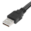 USB 2.0 to Sata Adapter Converter Cable for 2.5/3.5 inch SSD Hard Disk Drive