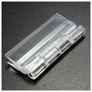 6x Transparent Acrylic Plastic Hinges Box Piano Acrylic Hinge 45Ã—38mm