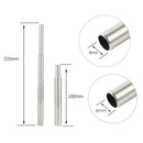 Reusable Stainless Steel Folding Drinking Straw Portable Collapsible Straw