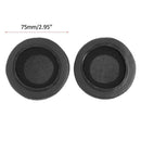 2pcs Replacement 75mm Earpads Cushion for ATH-SJ33 SJ55 K518 Headphones A