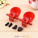10pcs Automatic Bird Coop Feed Poultry Water Cups Chicken Fowl Drinker
