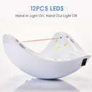 36W Nail Dryers For Drying Varnishes Gel UV Lamp LED Lamp Nail For Manicure U2K9