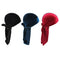 3pcs Fashion Velvet Bandana Hat Muslim Headwear Beanie Cancer Chemo Hat