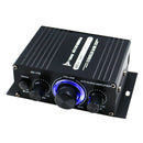 DC12V Aluminum Alloy Auto Stable Power Amplifier Car Home Black Music Receiver