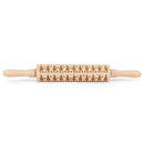 Christmas Tree Embossing Rolling Pin Baking Cookies Biscuit Engraved Roller