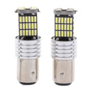 2Pcs 1157 LED BAY15D Light Bulbs 4014 45-SMD Brake Park Backup Signal LightA Gw