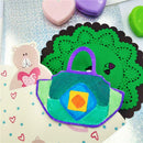 Metal Cutting Dies Stencils for DIY Scrapbooking Photo Album Sector Handbag A