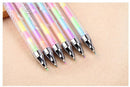2X Cute Highlighter Pen Marker Stationary Point Pen Ballpen 6Color Gift M&E