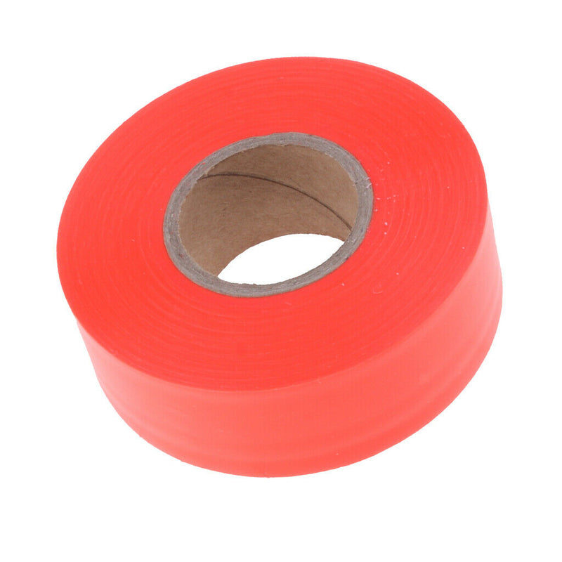 2pcs Flagging Tape for Boundaries and Hazardous Areas - Non-Adhesive Tape,